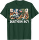 Southern Boy Hunting Dog Camouflage Camo Dog Duck Hunting T-Shirt - T-Shirt | Forest