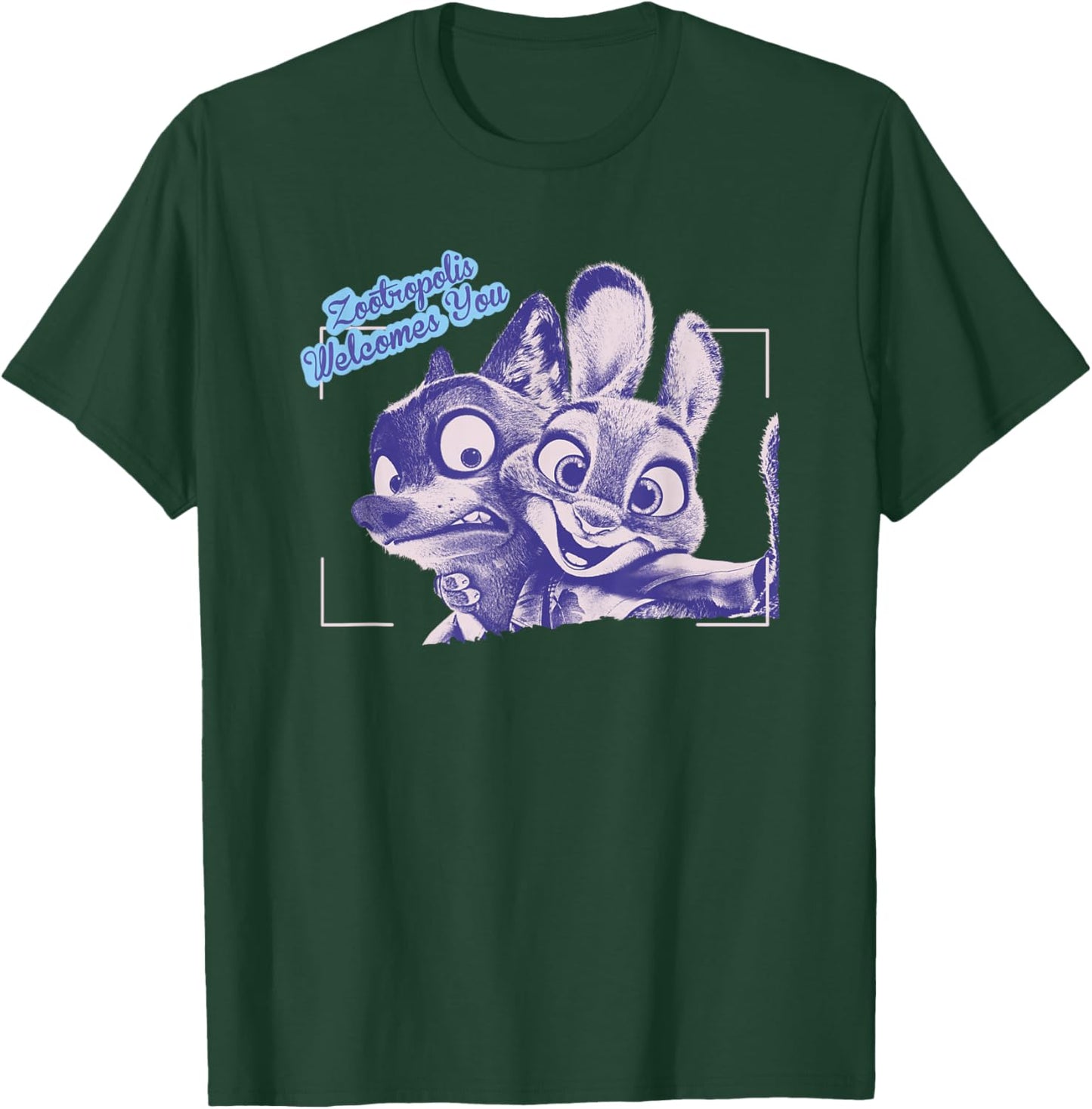 Zootopie Welcomes You T-Shirt - T-Shirt | Forest