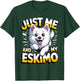 Just me and My Eskimo Cartoon Dog Breed Pet American Eskimo T-Shirt - T-Shirt | Forest