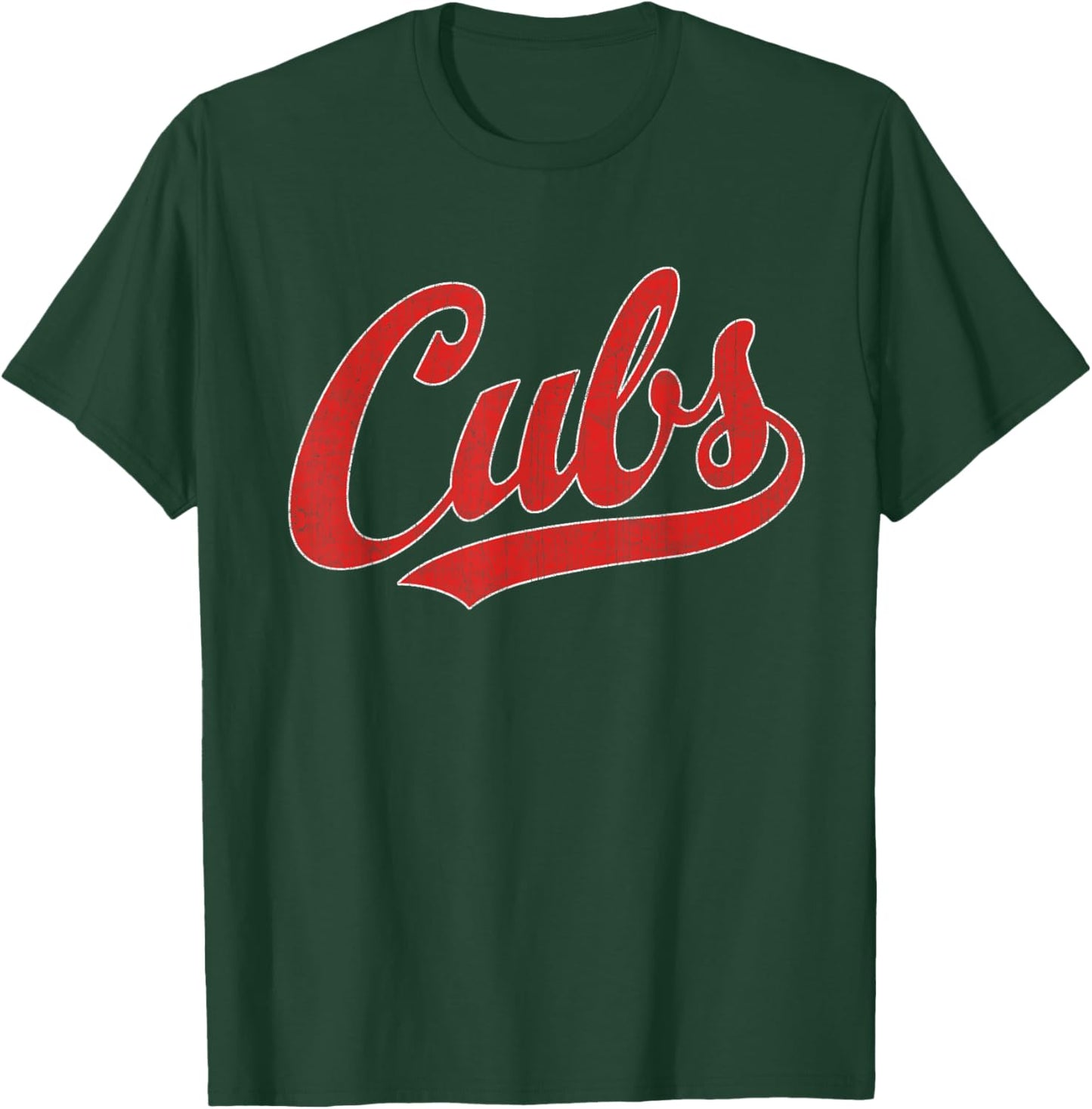 Vintage Cubs Name Gifts Women Boys Girls Kids T-Shirt - T-Shirt | Forest