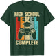 High School Level Complete Last Day Of School Boys Kids T-Shirt - T-Shirt | Forest