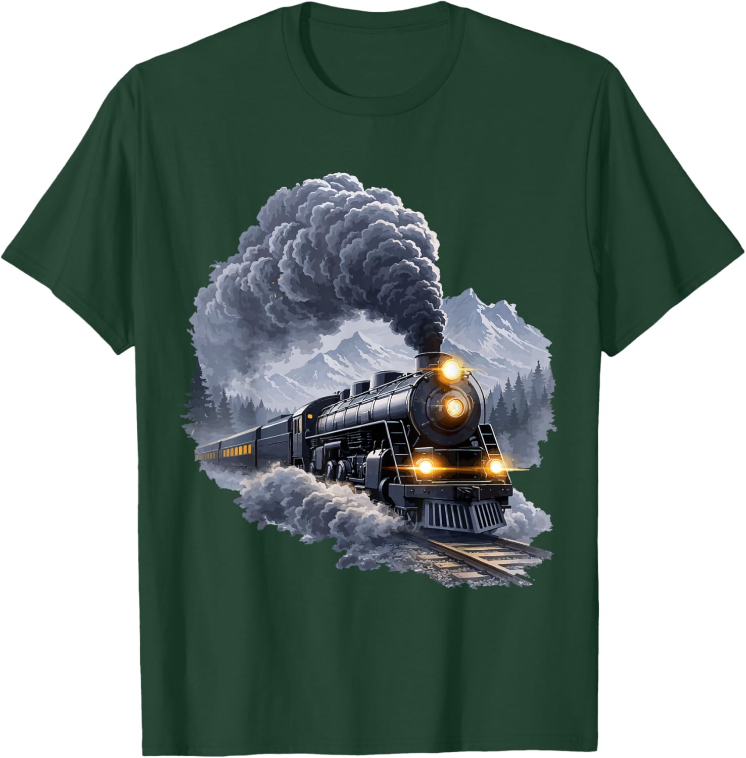 Train de Locomotive T-Shirt - T-Shirt | Forest