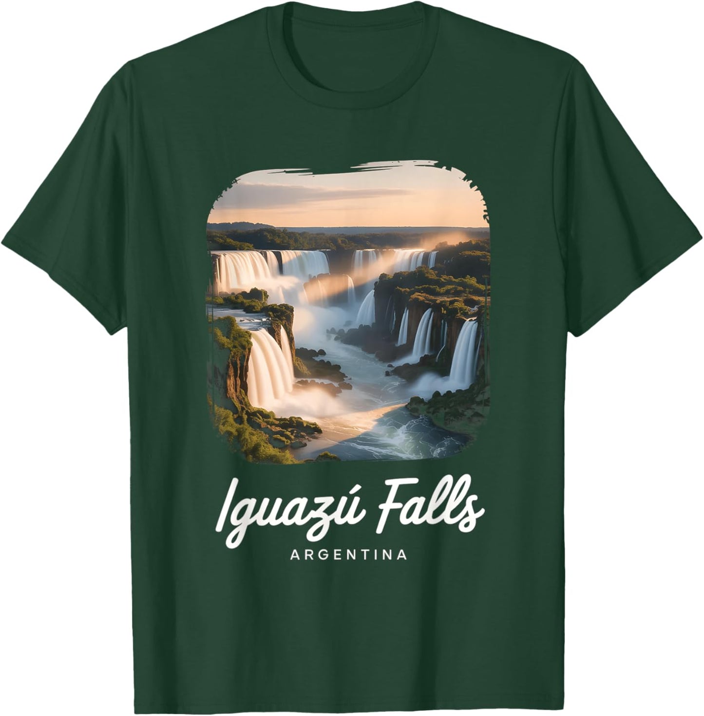 Iguazu Falls Argentinia T-Shirt - T-Shirt | Forest