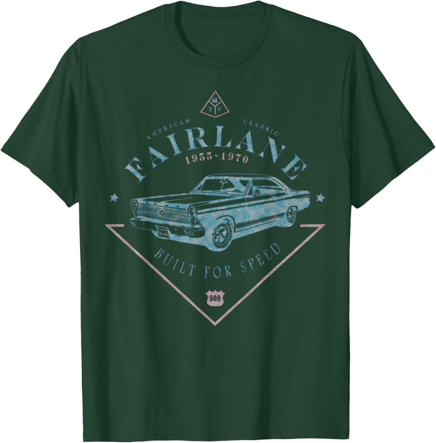 1955 56 57 58 59 60 61 62 63 64 65 66 67 68 69 70 Fairlane T-Shirt - T-Shirt | Forest
