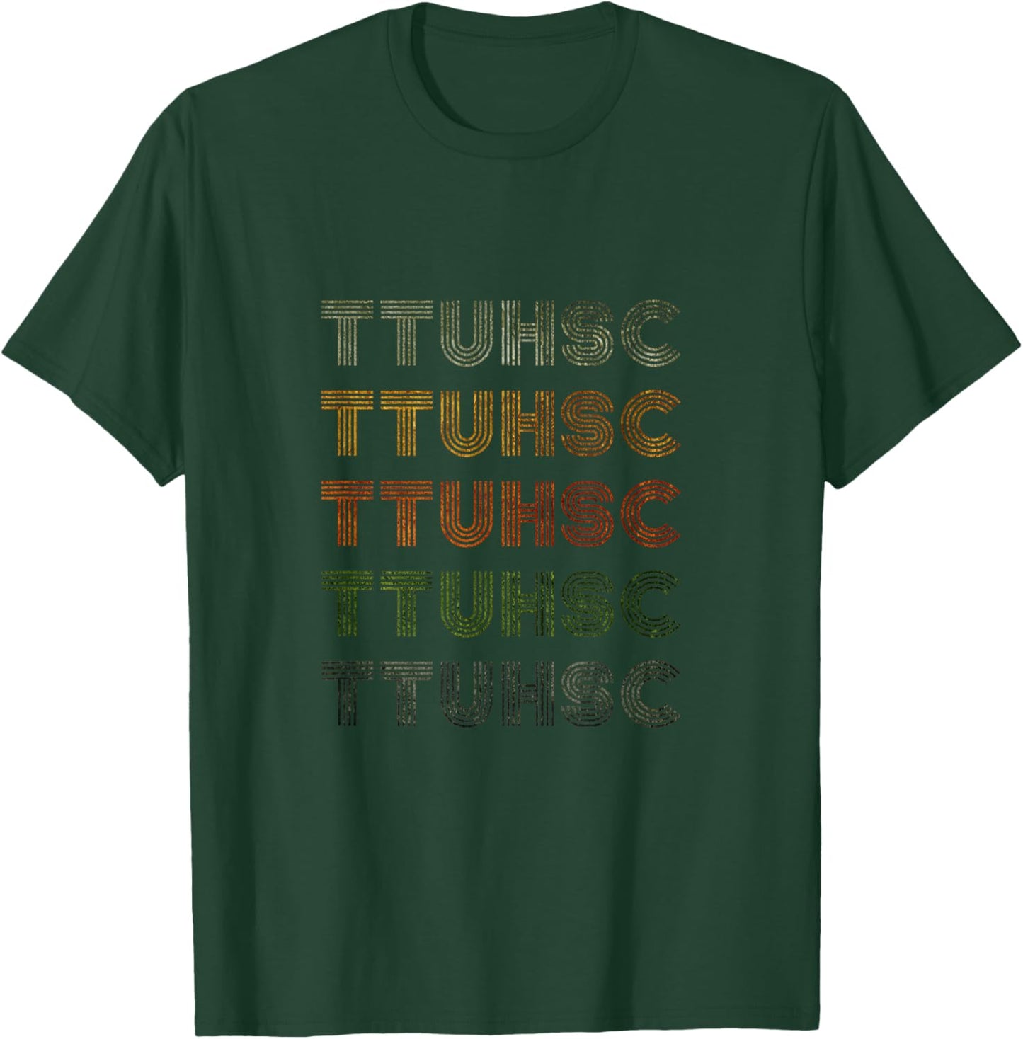 Love Heart Ttuhsc Grunge Vintage Style Black Ttuhsc T-Shirt - T-Shirt | Forest