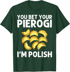 Cool Pierogi Women Polish Food Dumpling Squad Poland T-Shirt - T-Shirt | Forest