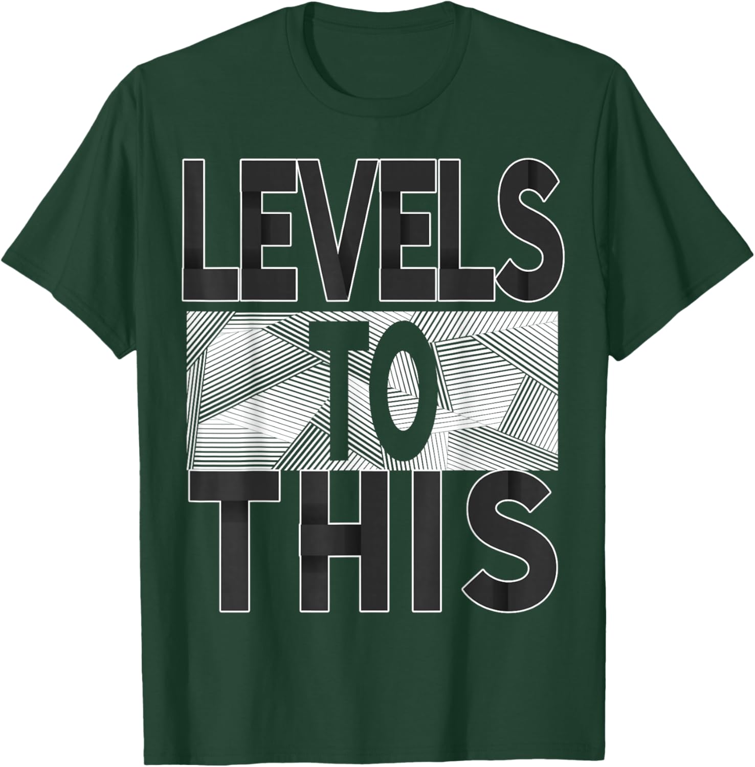 All Black Levels To This Black on Black Graphic T-Shirt - T-Shirt | Forest