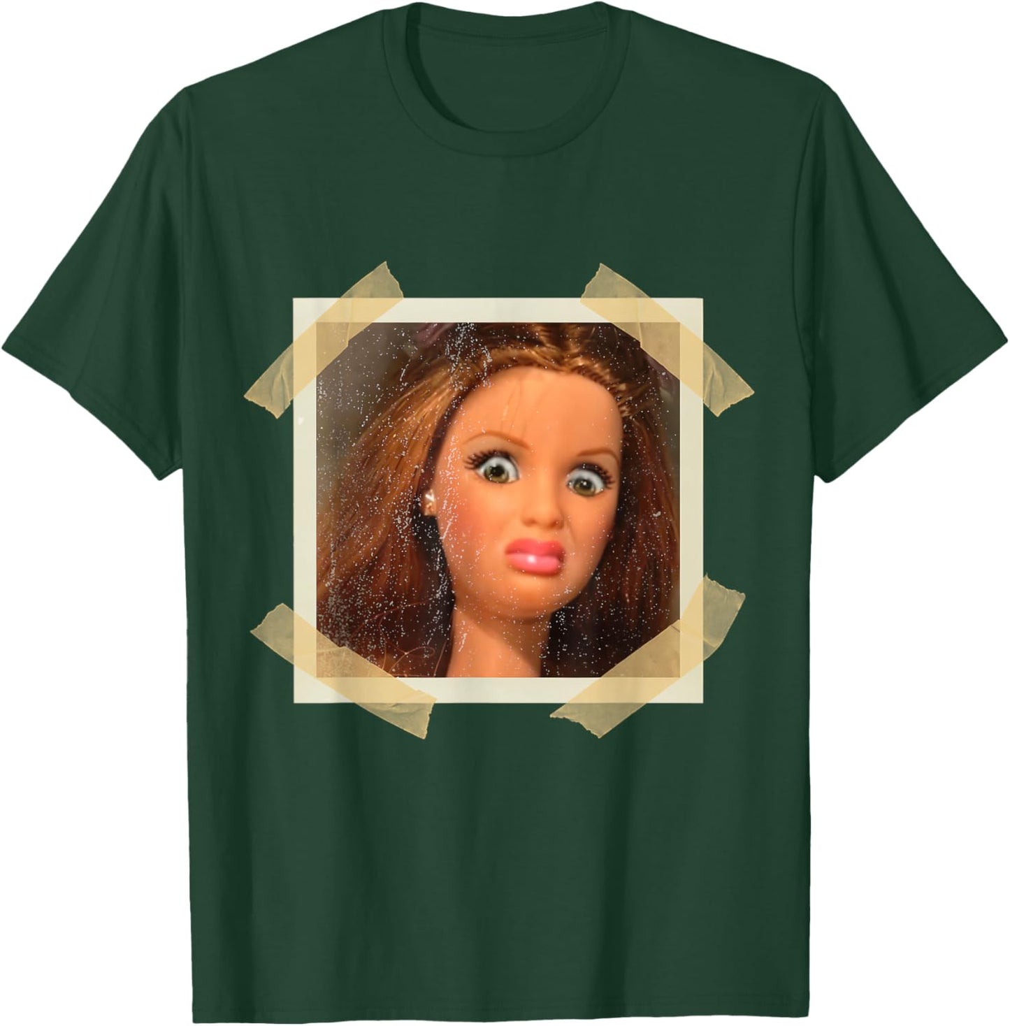 Funny Disgusting Doll face Meme Hilarious Sarcastic Gift T-Shirt - T-Shirt | Forest