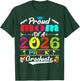 Proud Mom of 2026 Pre-K Graduate Mothers Day Graduation T-Shirt - T-Shirt | Forest