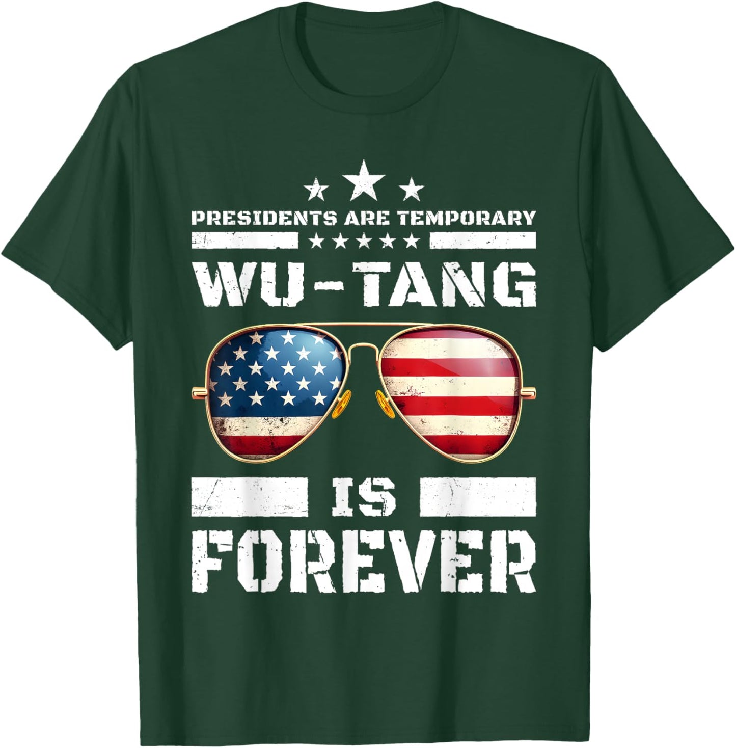 Funny Forever Presidents are Temporary 2024 T-Shirt - T-Shirt | Forest