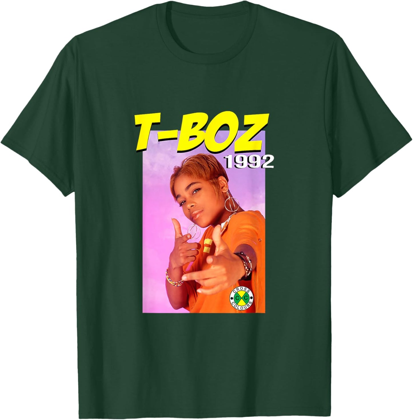T-Boz | R&B and Hip Hop 1990's Artist | 1992 Album Cover T-Shirt - T-Shirt | Forest