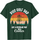 Disc Golf Dad Like a Regular Dad but Cooler T-Shirt - T-Shirt | Forest