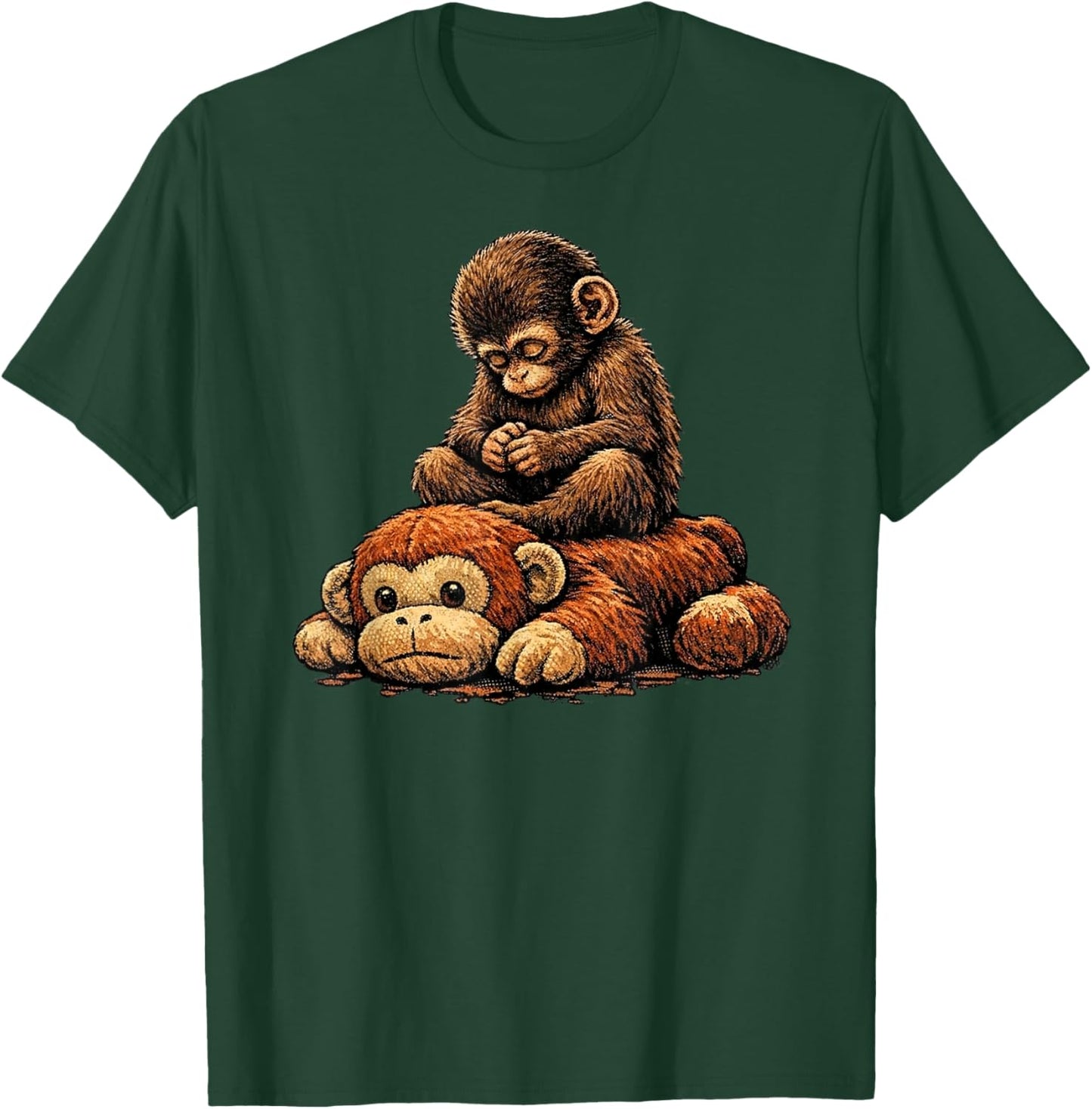 Baby Monkey Punch T-Shirt - T-Shirt | Forest