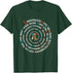Funny Pi Day 3.14 Pi Symbol Spiral Number Math Lover 2026 T-Shirt - T-Shirt | Forest