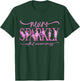 Neuro Sparkly Celebrate Neurodiversity ADHD ASD Floral Pink T-Shirt - T-Shirt | Forest