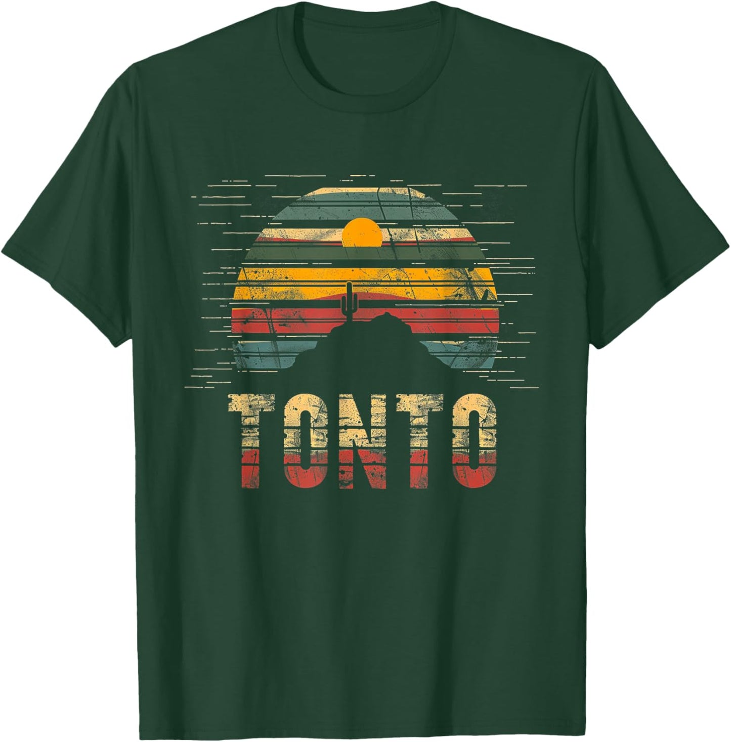 Tonto - US National Park Forest Vintage Men Women Kids Retro T-Shirt - T-Shirt | Forest