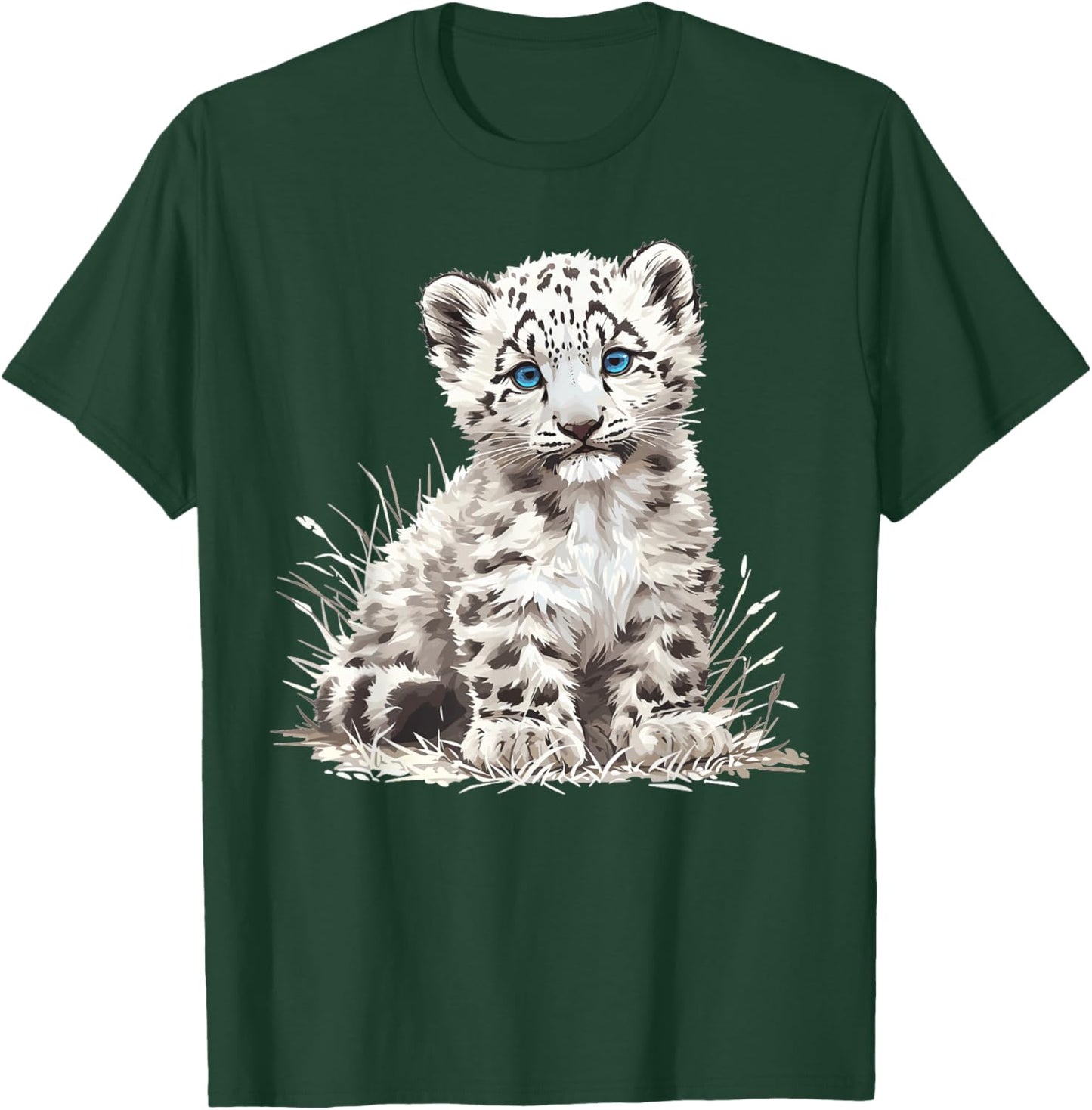 Snow Leopards Lovers Snow Leopard T-Shirt - T-Shirt | Forest