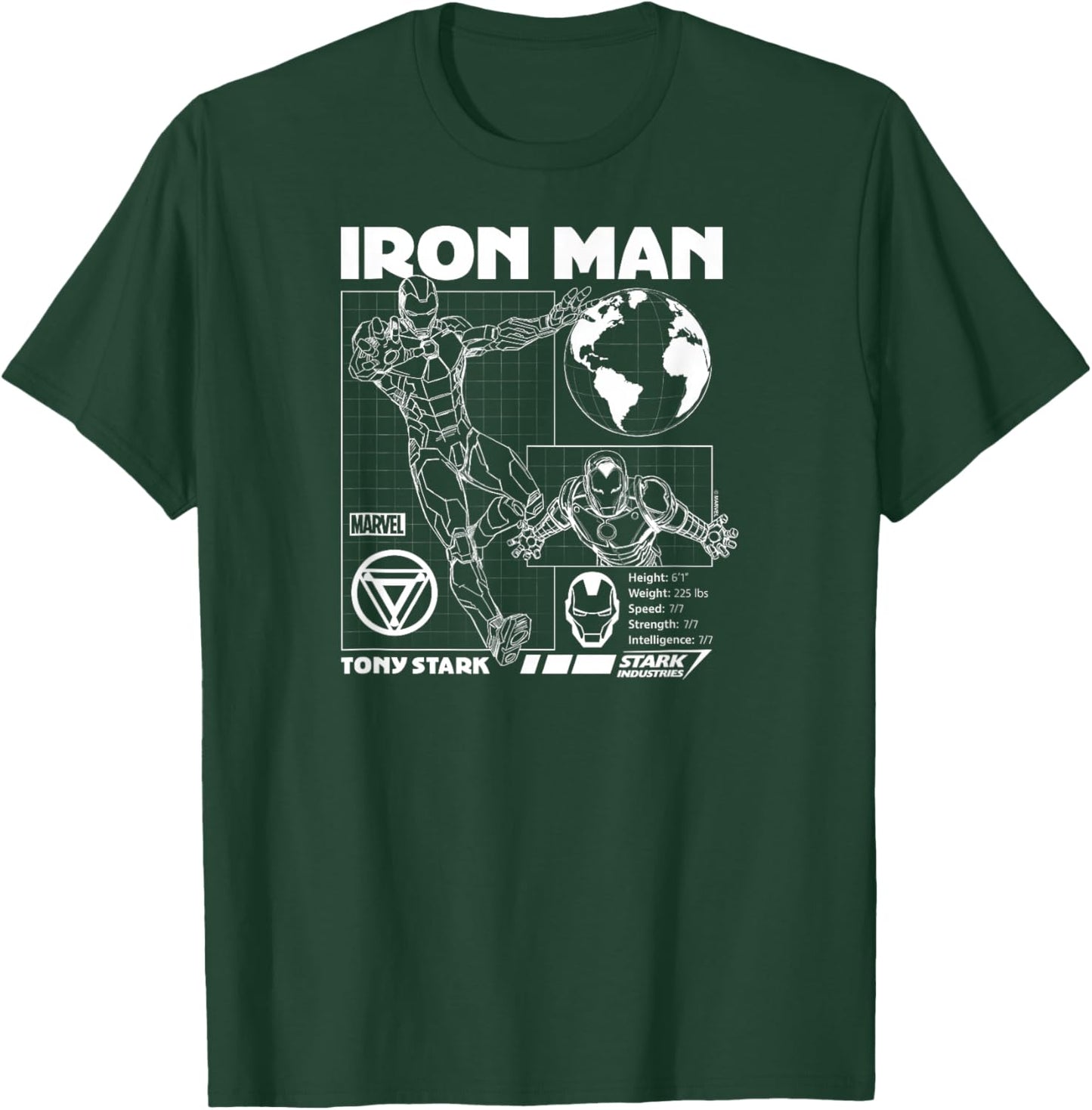 Iron Man - Chematic T-Shirt - T-Shirt | Forest