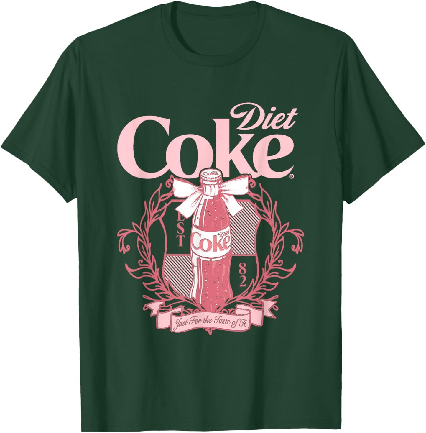 Coca-Cola Diet Coke Just For The Taste Of It Aesthetic Retro T-Shirt - T-Shirt | Forest