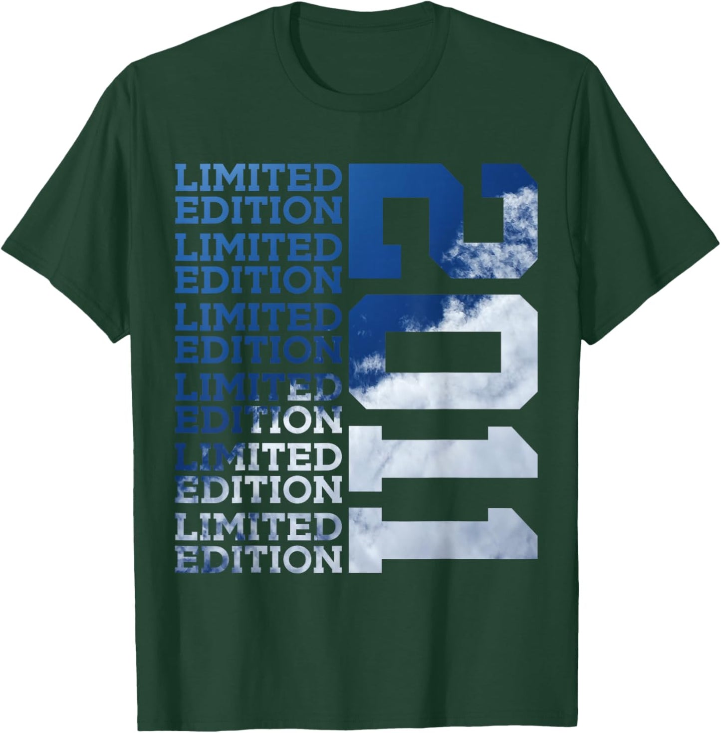15 Years Limited Edition 2011 15TH Birthday T-Shirt - T-Shirt | Forest