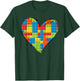 Brick Heart Valentines Day Block Building Master Builder T-Shirt - T-Shirt | Forest