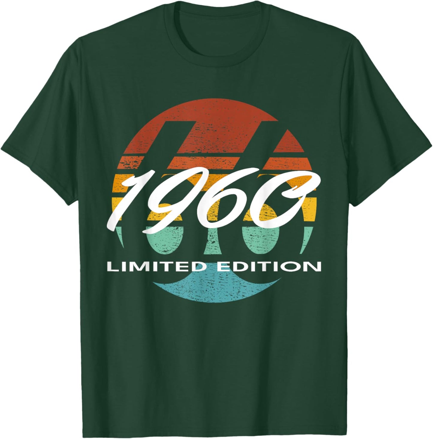 66th Birthday Man Woman 66 Years 1960 Funny Gift T-Shirt - T-Shirt | Forest