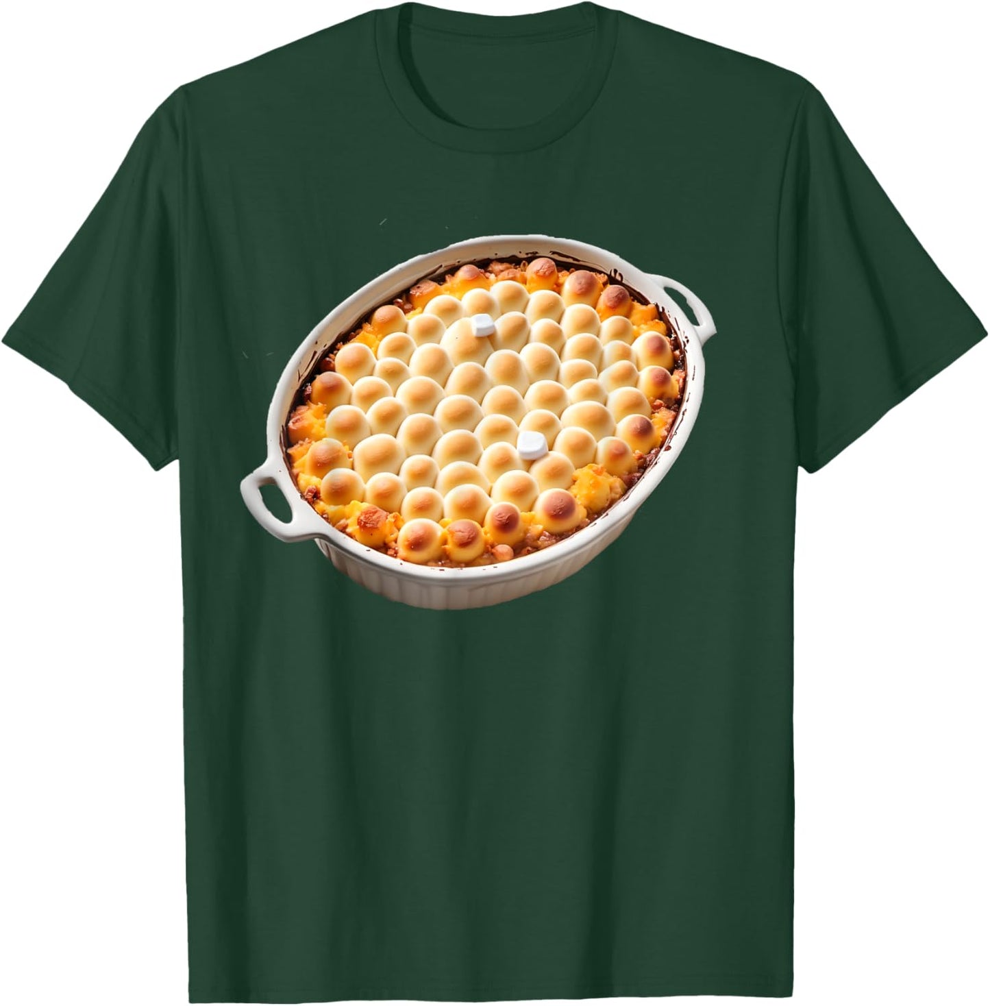 Sweet Potato Casserole with Marshmallows T-Shirt - T-Shirt | Forest