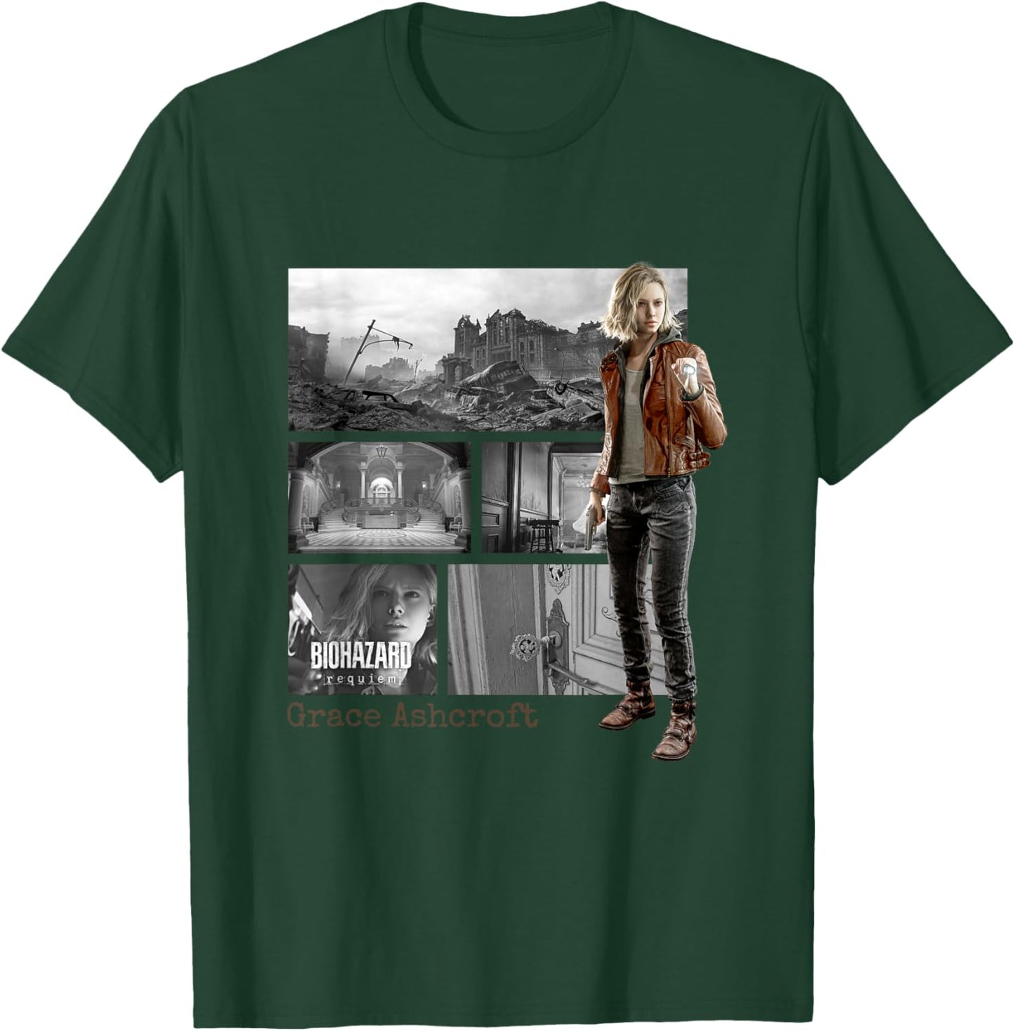 Resident Evil Requiem Grace FP T-Shirt - T-Shirt | Forest