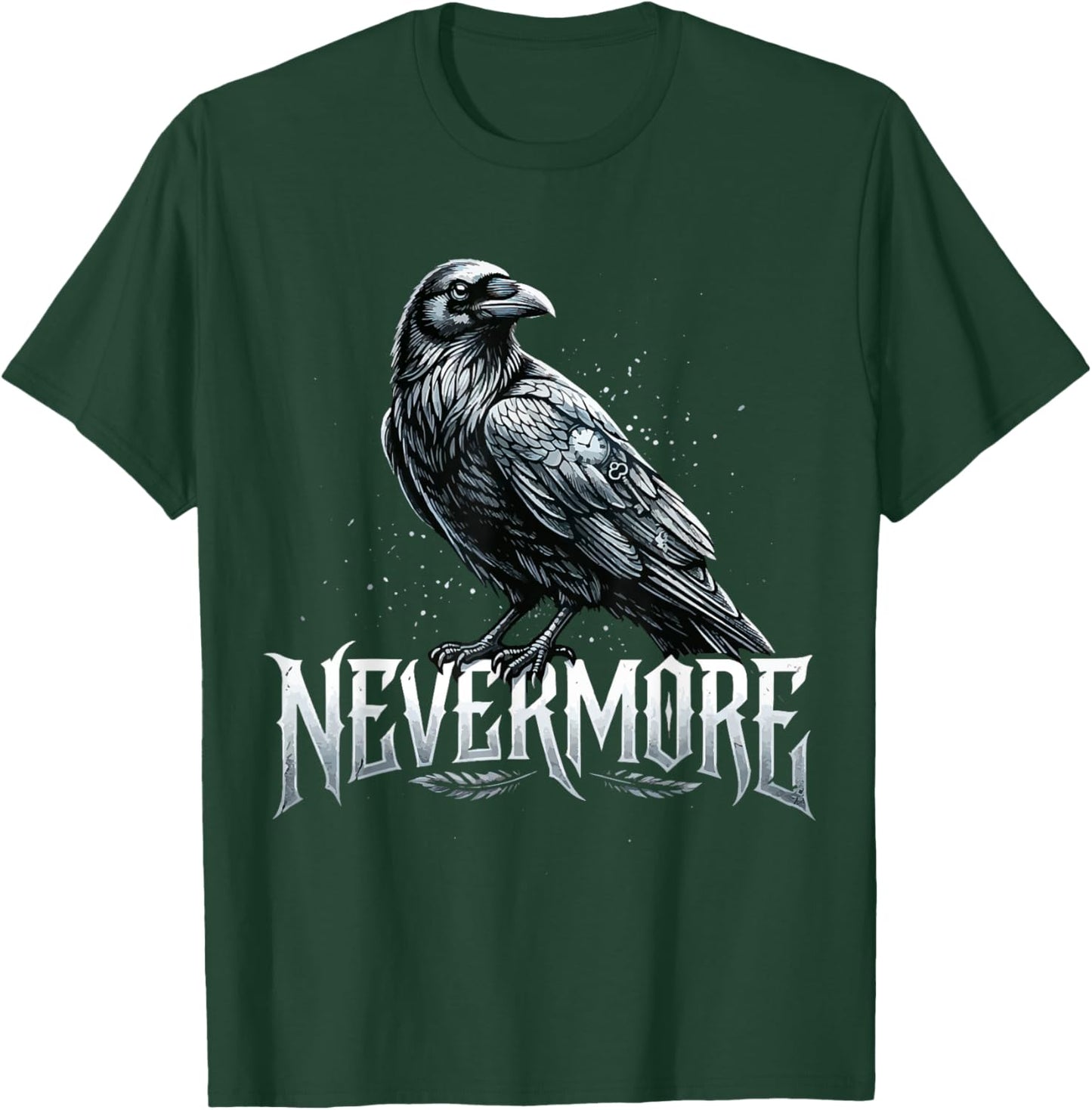 Raven Nevermore T-Shirt - T-Shirt | Forest
