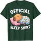 Cute Kawaii Sleeping Capybara Official Sleepshirt Nightgown T-Shirt - T-Shirt | Forest