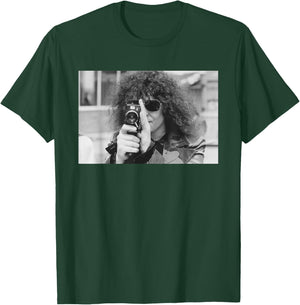 Marc Bolan of Rock Band T Rex with Camera 1972 T-Shirt - T-Shirt | Forest