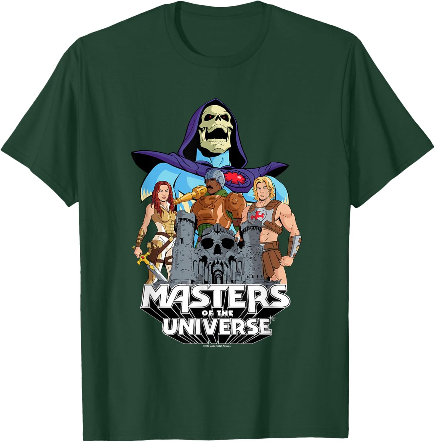 Masters of The Universe: Movie Character Collage T-Shirt - T-Shirt | Forest