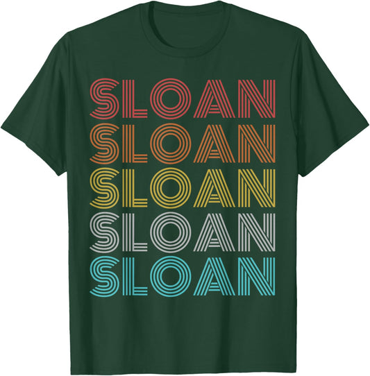 Retro Vintage Sloan T-Shirt - T-Shirt | Forest