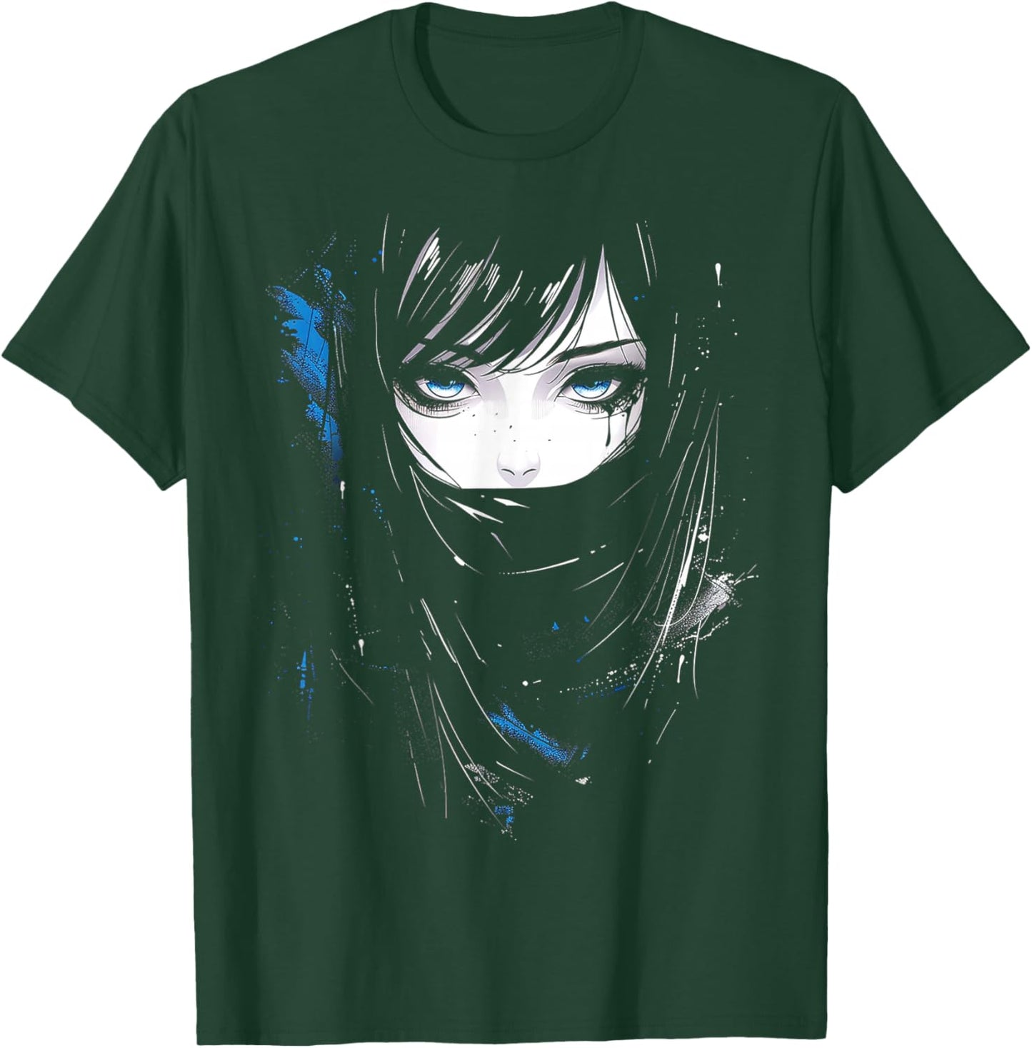 Anime Manga Motif Art Anime T-Shirt - T-Shirt | Forest