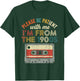 Please Be Patient I'm from The 1900s Cassette Tape Retro T-Shirt - T-Shirt | Forest