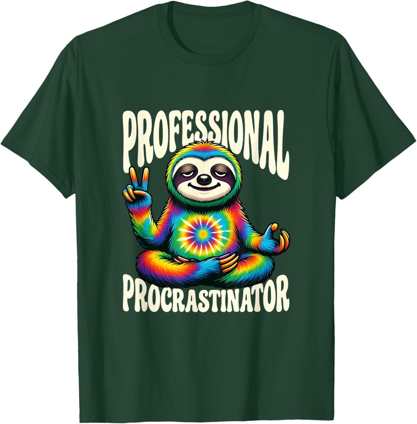 Humour Professionnel de Blague procrastinateur T-Shirt - T-Shirt | Forest