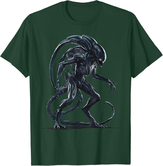 Alien 45th Anniversary Film Xenomorph Priority T-Shirt - T-Shirt | Forest