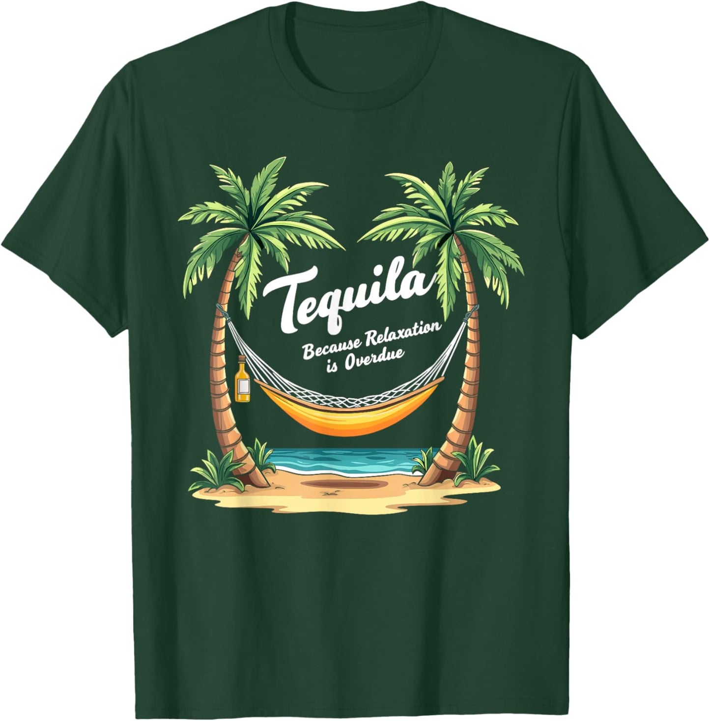 Tequila Time Tequila Life Tequila Humor Tequila Quotes Squad T-Shirt - T-Shirt | Forest