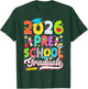Preschool Graduate 2026 Pre-K Grad Graduation Boy Girl Kid T-Shirt - T-Shirt | Forest