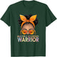 MS Warrior Messy Bun - Multiple Sclerosis Awareness T-Shirt - T-Shirt | Forest