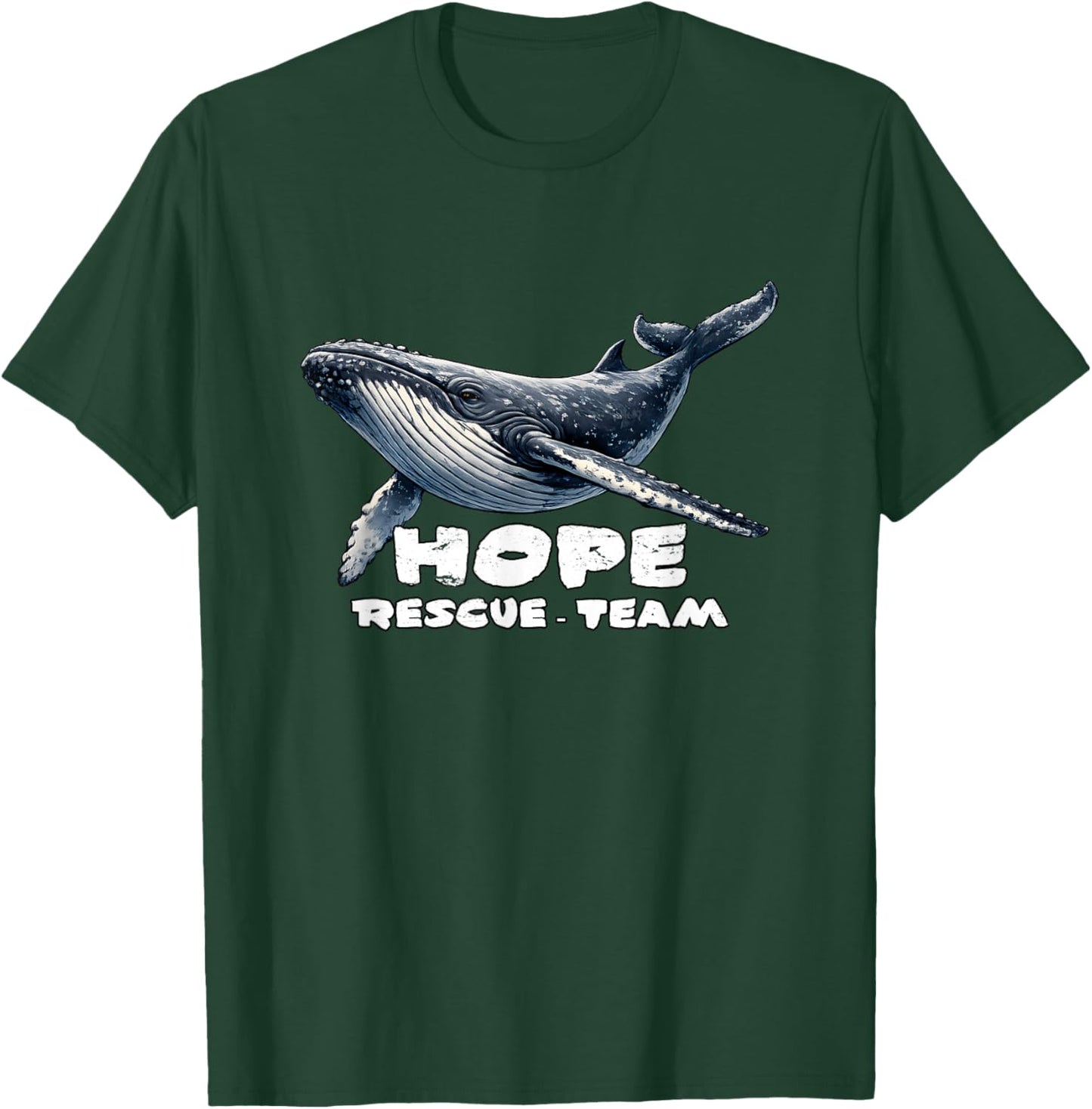Buckelwal Hope - Rescue Team Ostsee Walrettung T-Shirt - T-Shirt | Forest