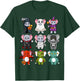 Elephant Spooky Ghost Horror Pumpkin Elephant Halloween T-Shirt - T-Shirt | Forest