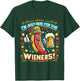 I'm Just Here For The Wieners Hotdog Funny Oktoberfest Pun Women T-Shirt - T-Shirt | Forest