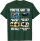 You've Got to Know When to Hold'em Retro Funny Cow T-Shirt - T-Shirt | Forest