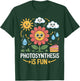 Photosynthesis is Fun Cartoon Plants Teacher Graphic T-Shirt - T-Shirt | Forest