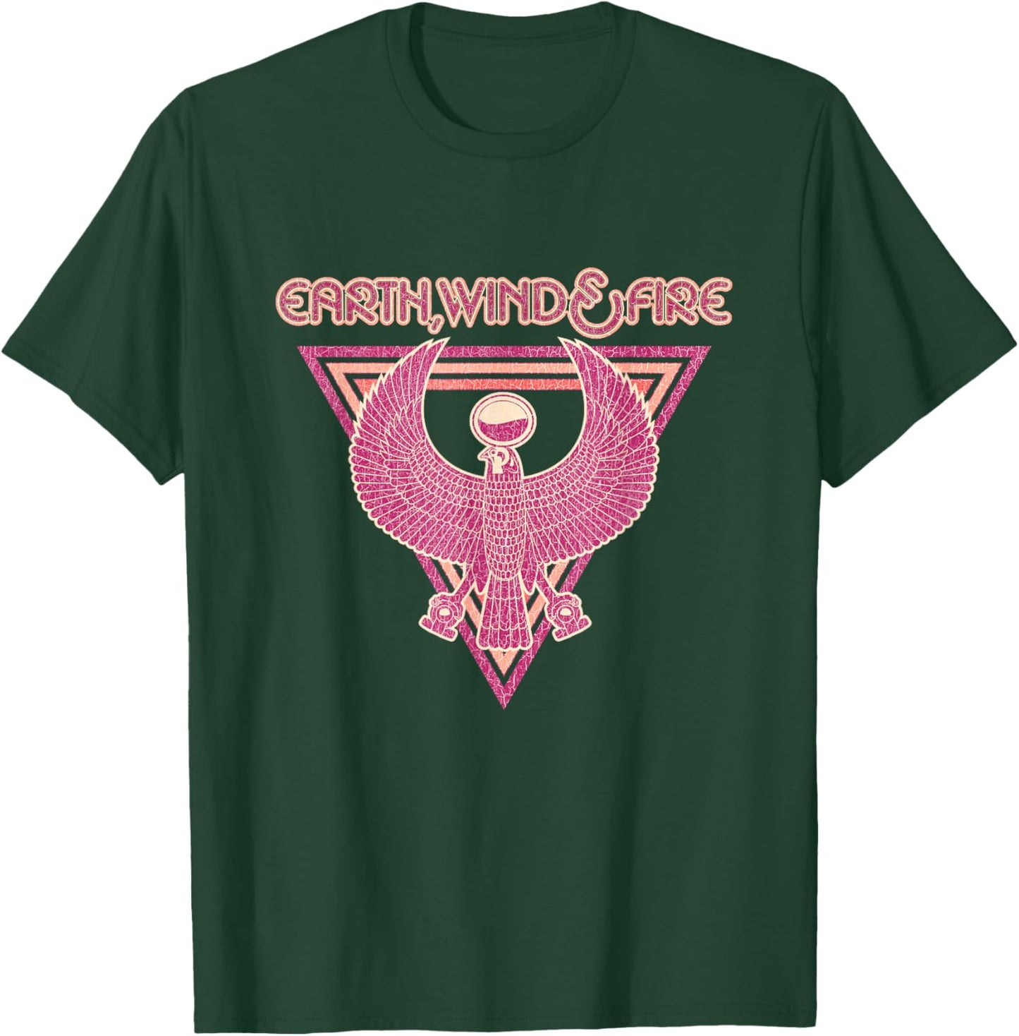 Earth, Wind & Fire Triangle Emblem T-Shirt - T-Shirt | Forest