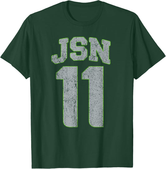 Vintage JSN 11 Distressed T-Shirt - T-Shirt | Forest