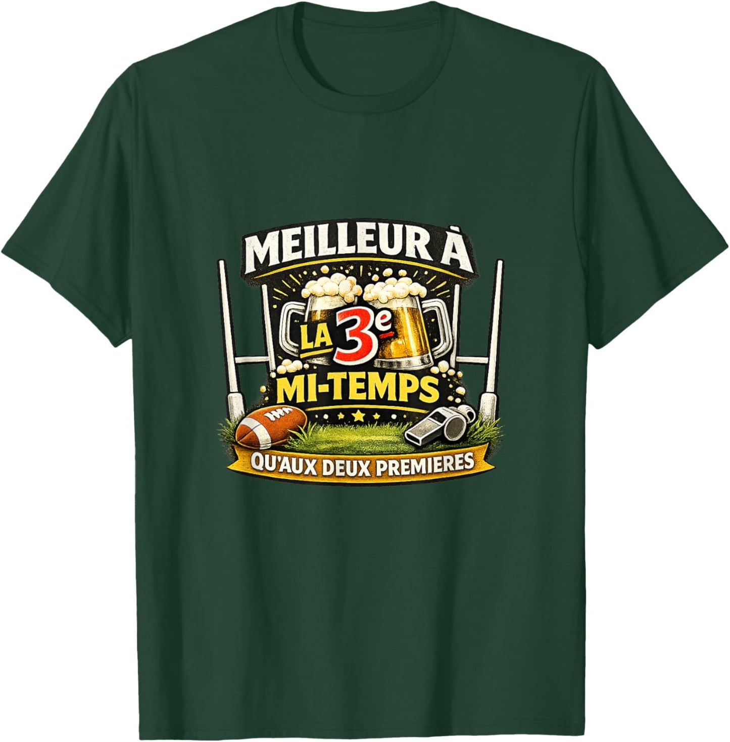 3rd Half - Rugby - Match T-Shirt - T-Shirt | Forest