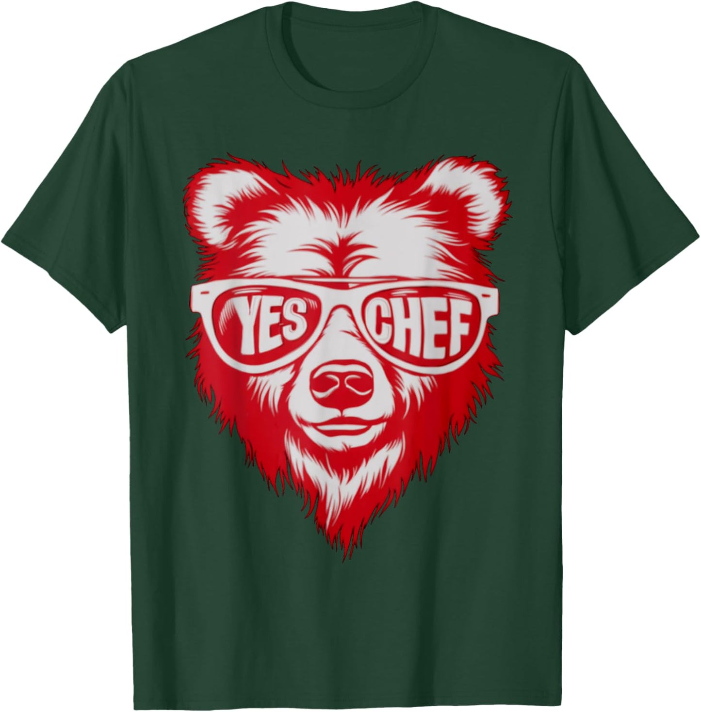 Yes Chef Vintage Movie Awesome Apparel Cooking Restaurant T-Shirt - T-Shirt | Forest