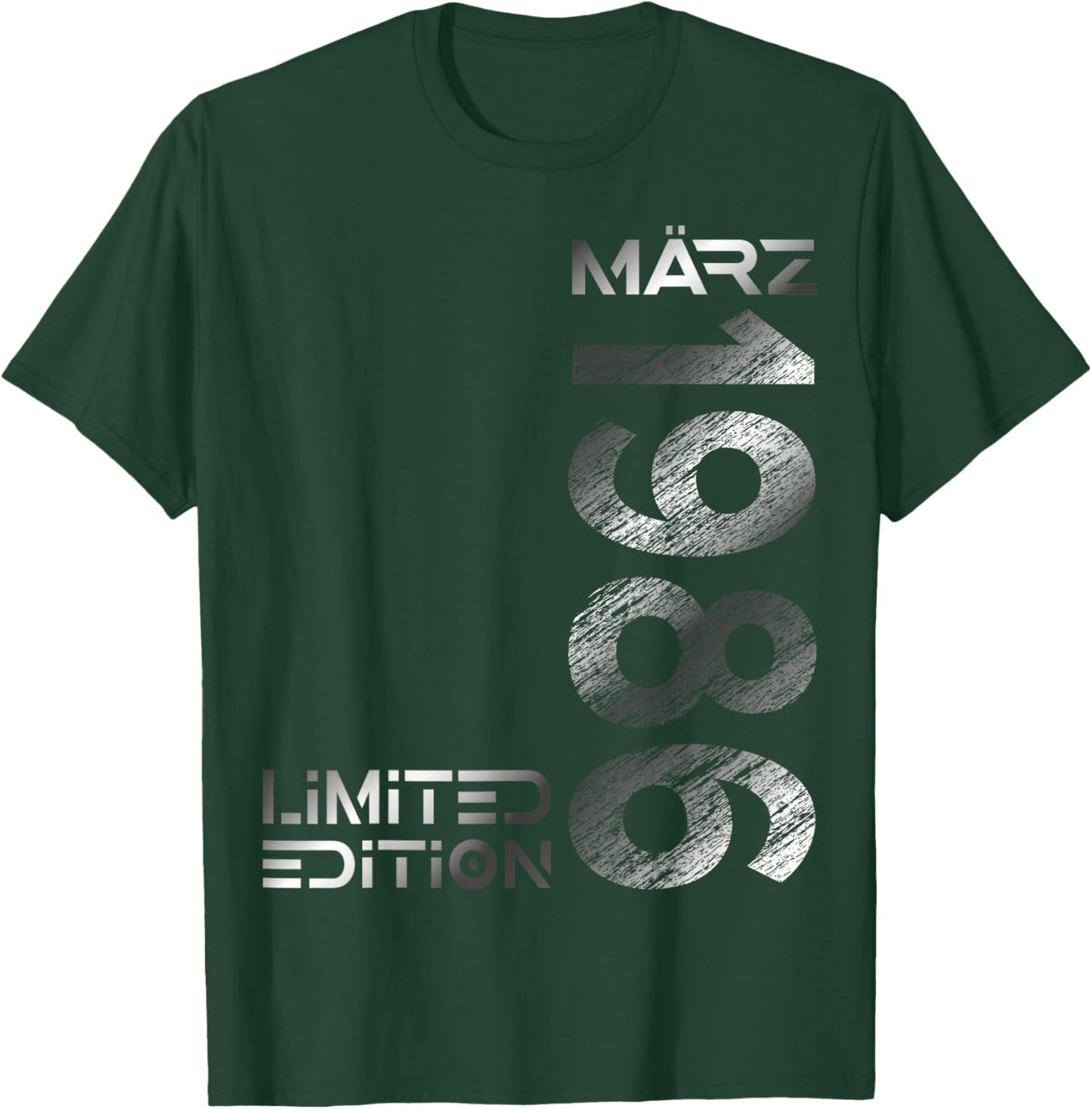 März 1986 Mann Frau 40. Geburtstag Limited Edition T-Shirt - T-Shirt | Forest